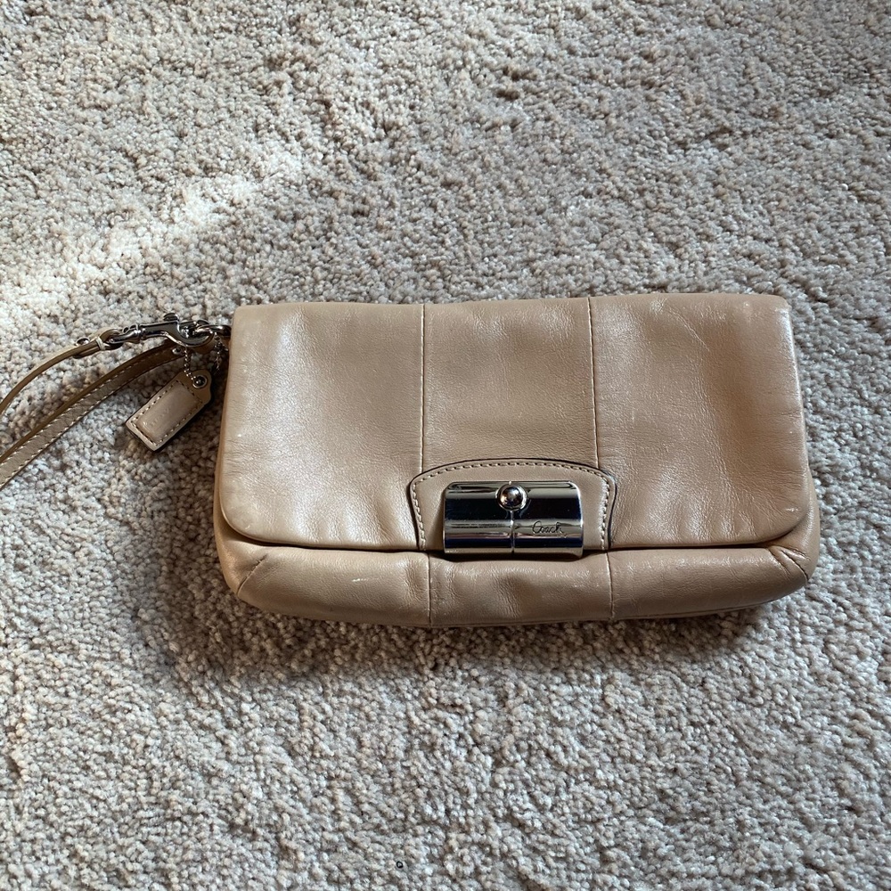 Large Coach Wristlet